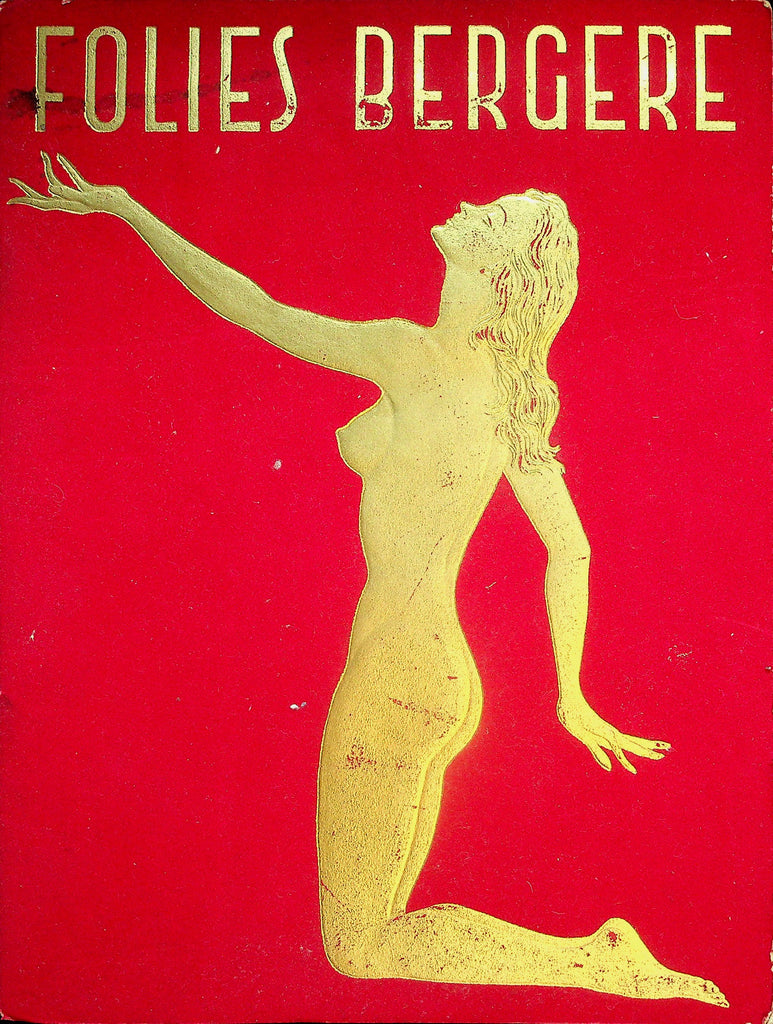 Folies Bergere French International Souvenir Program 1950-60's  051926lmp