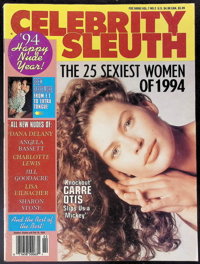 CLEARANCE Celebrity Sleuth Magazine Vol.7 No.2 1994 ft. Dana Delany, Angela Bassett, Charlotte Lewis 101525AKP-24