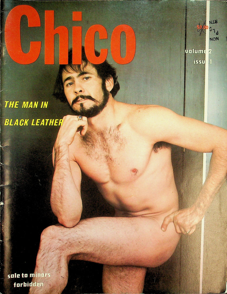 Chico Gay Magazine  The Man In Black Leather  vol.2 #1  1970    043026lmp