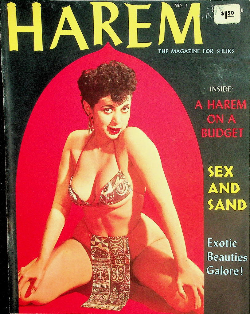 Harem Magazine  Sex and Sand / Exotic Beauties Galore! #2  1960's   080426lmp-GSC