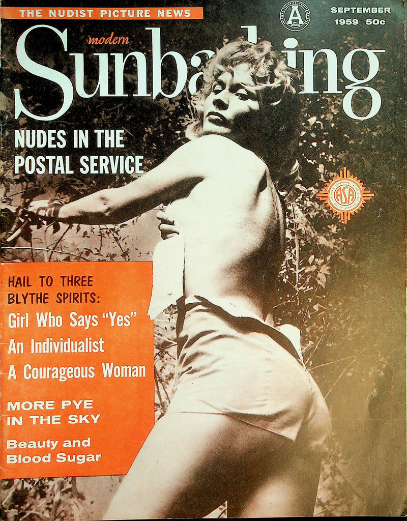 Modern Sunbathing Magazine  Girl Who Says "Yes"  September 1959  072526lmp-GSC