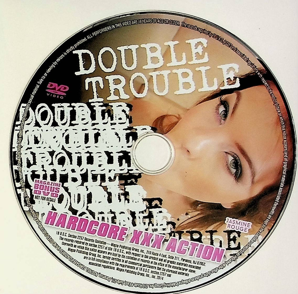 Double Trouble Magazine Bonus DVD Jasmine Rouge Magna No Case Or Cover Art 051624tsdvdd52