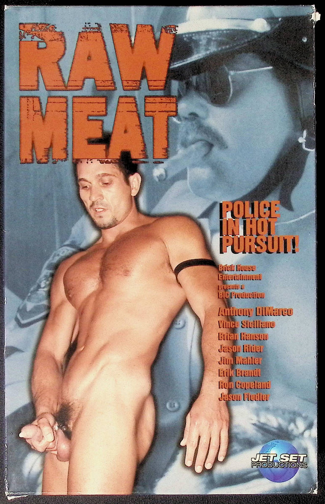 Raw Meat Jet Set Productions, Inc. Gay VHS 1995 100324JKVHS