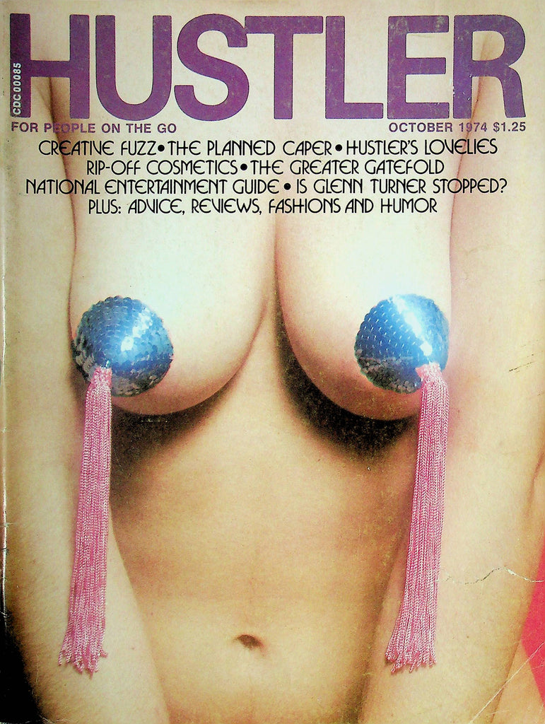 Hustler Magazine Waylon Jennings Interview October 1974 120924RP
