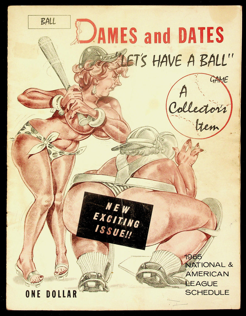 Dames And Dates / 1965 National American Baseball Schedule 082426hrp-92