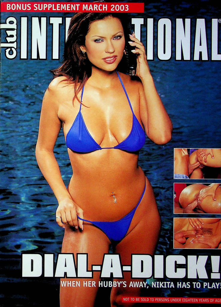Club International Magazine Supplement Ft. Nikita March 2003 103023RP
