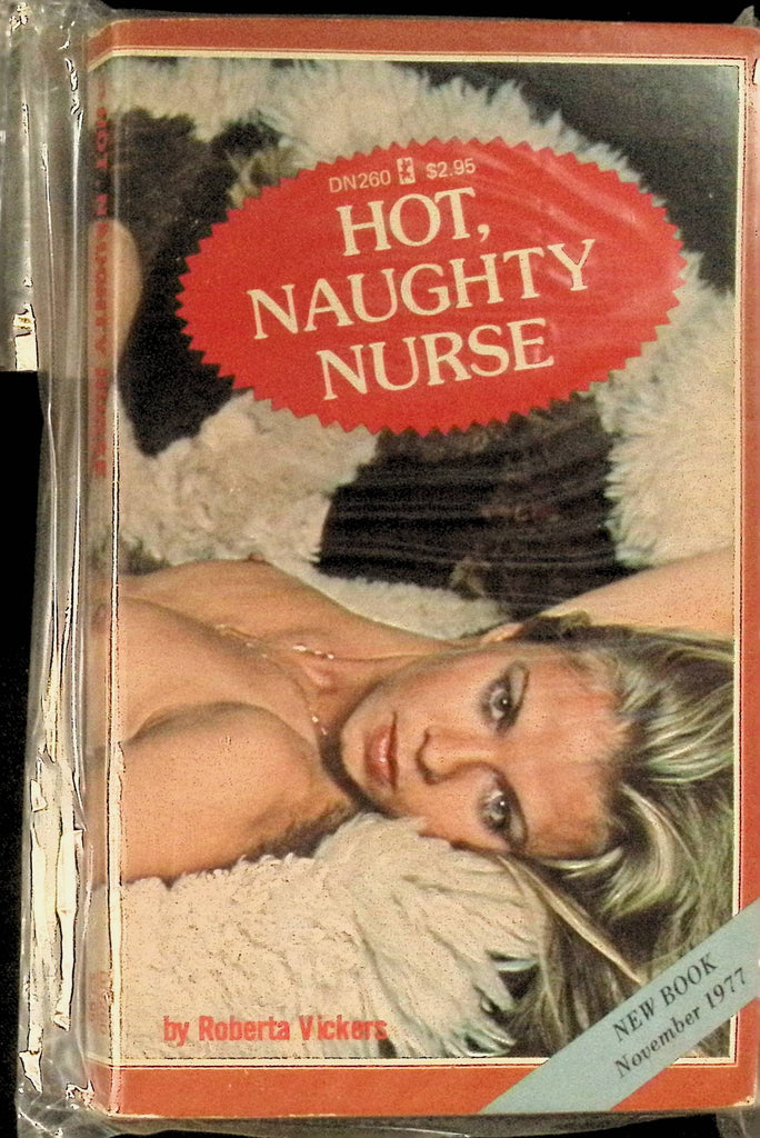 Hot Naughty Nurse by Roberta Vickers DN260 1977 Greenleaf Classics Adult Paperback Novel -120324AMP