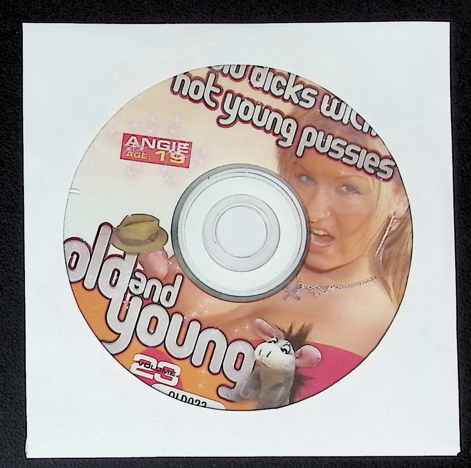 Old And Young #23 w/ Angie - Case/Cover Art Not Included - Adult DVD 081925AKDVD-B