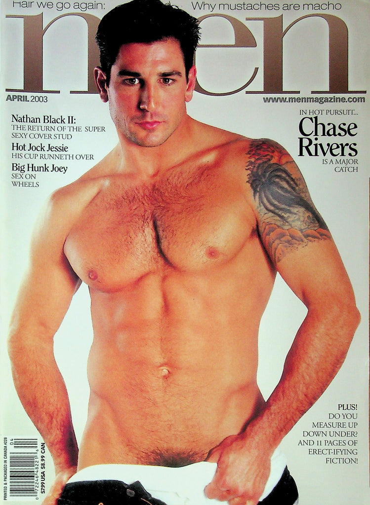 Men Magazine Ft. Chase Rivers & Nathan Black II April 2003 052325RP