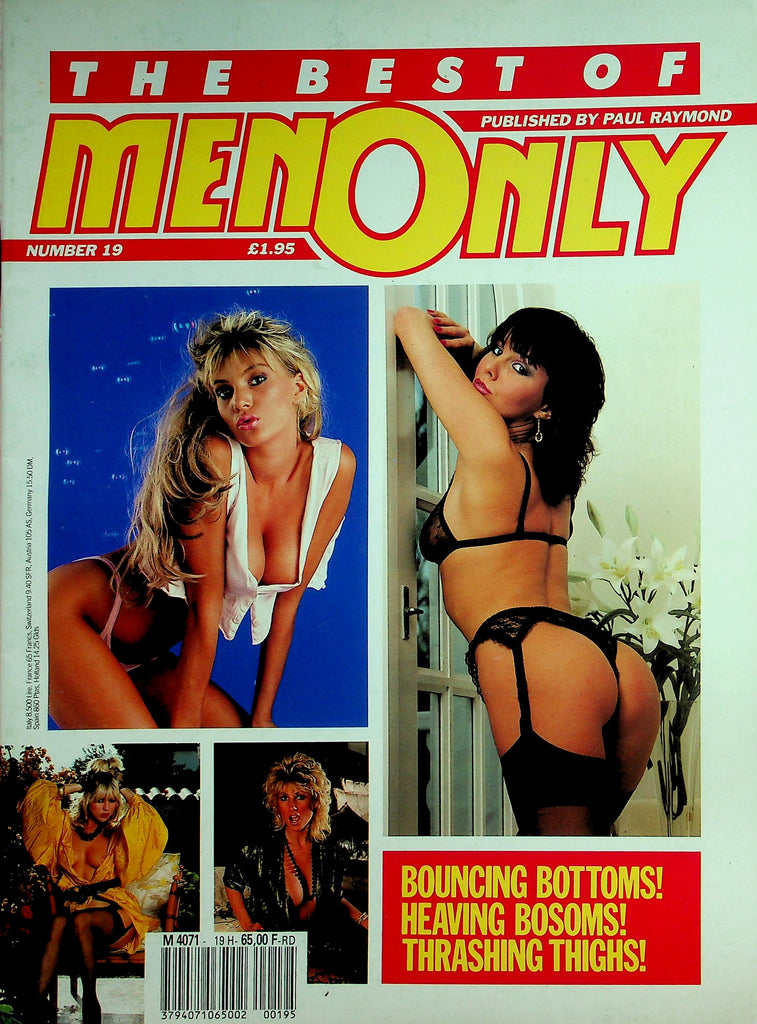 The Best Of Men Only Magazine Zoe, Night Nurse, & More! #19  1987   Paul Raymond   032726lmp
