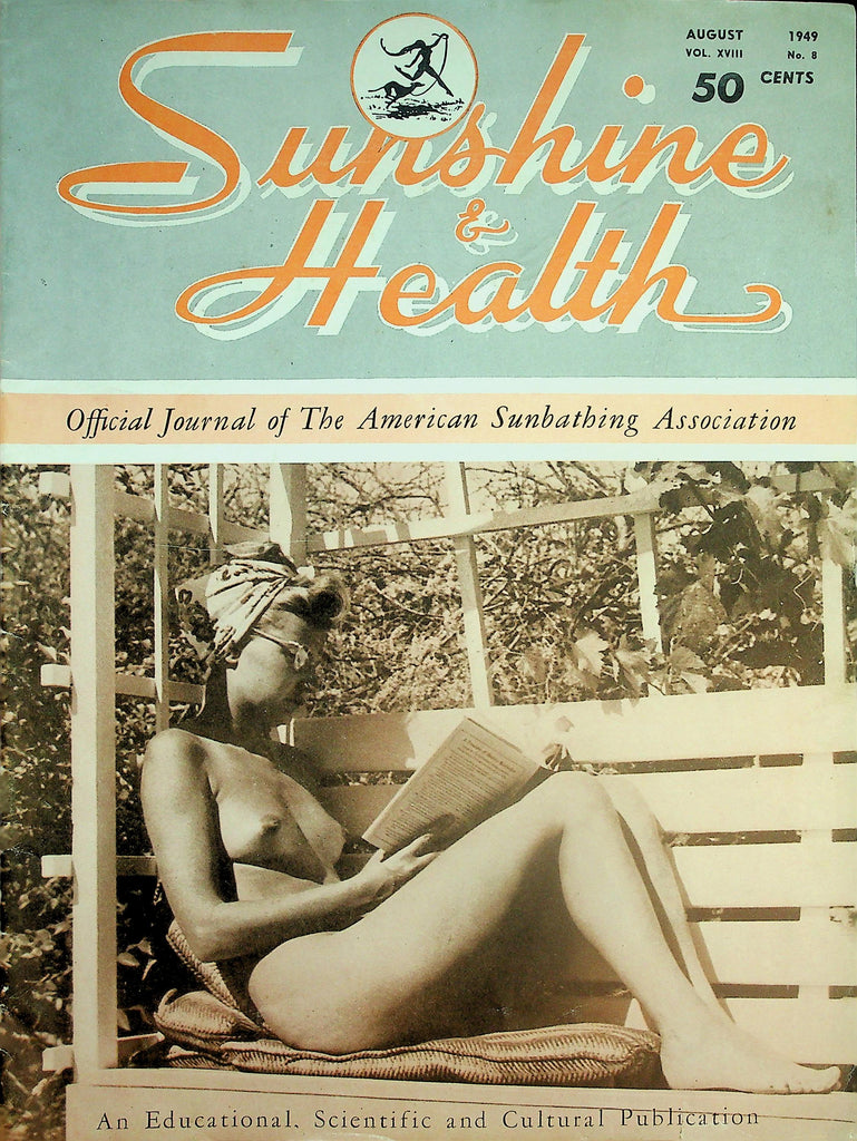 Sunshine & Health Nudist Magazine  How To Become A Nudist  August 1949    040826lmp