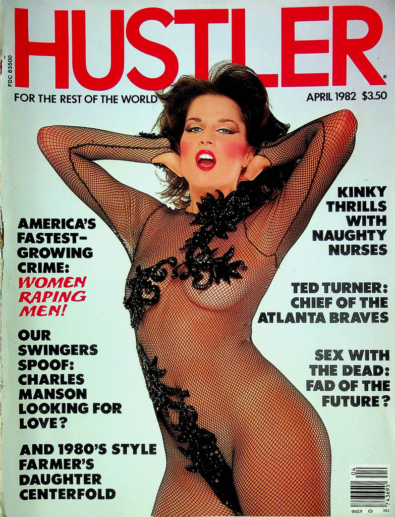 Hustler Magazine Ted Turner April 1982 102524RP