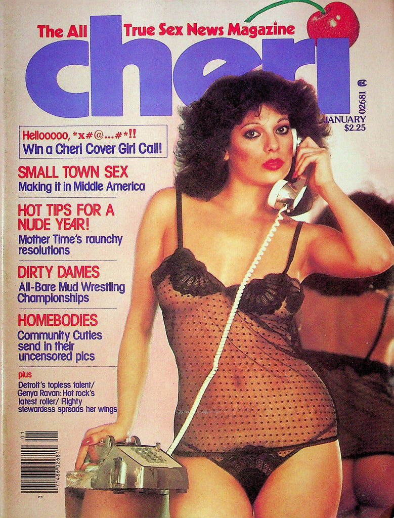 Cheri Adult Magazine Robyn Red Breast January 1979 060624RP