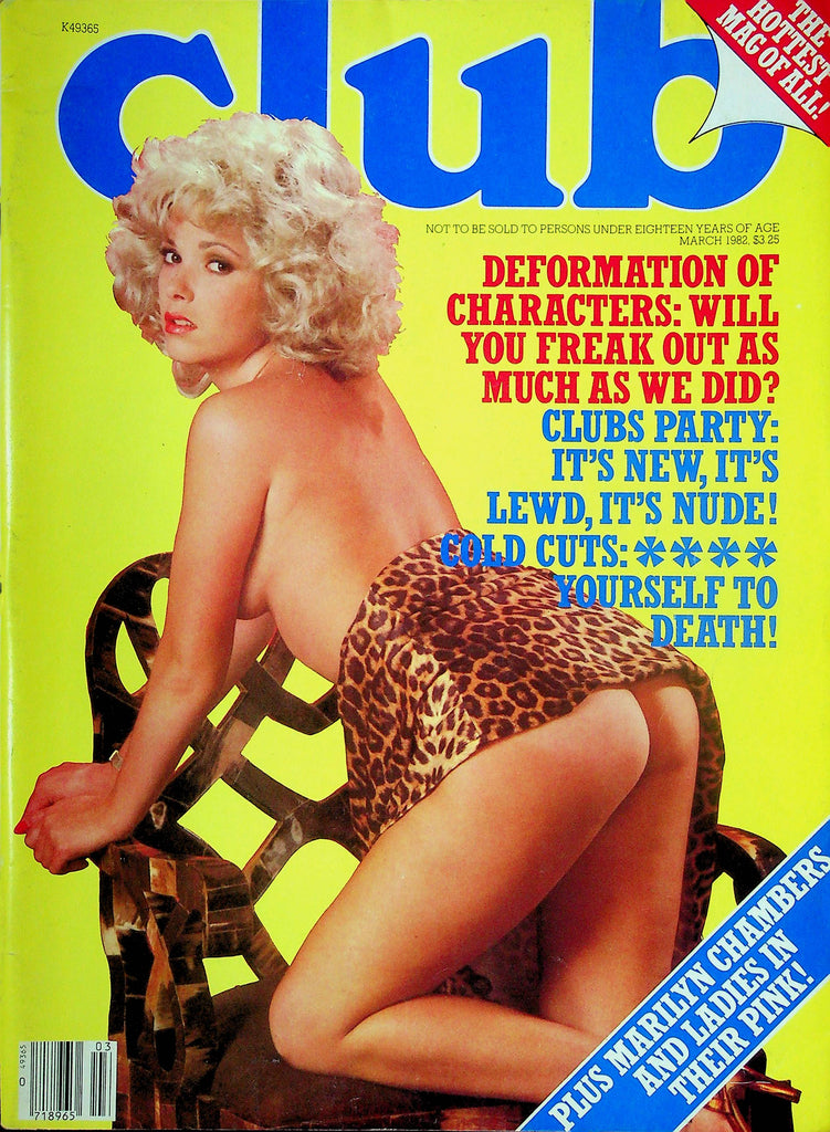 Club Magazine Magazine Ft. Peta & Sandy March 1982 120224RP