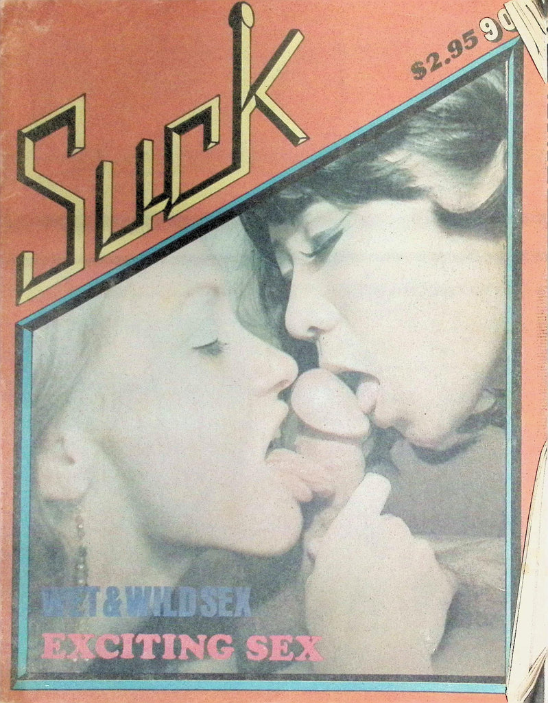 Suck Magazine #90 1970s Girls Sharing Cock    092126LLP