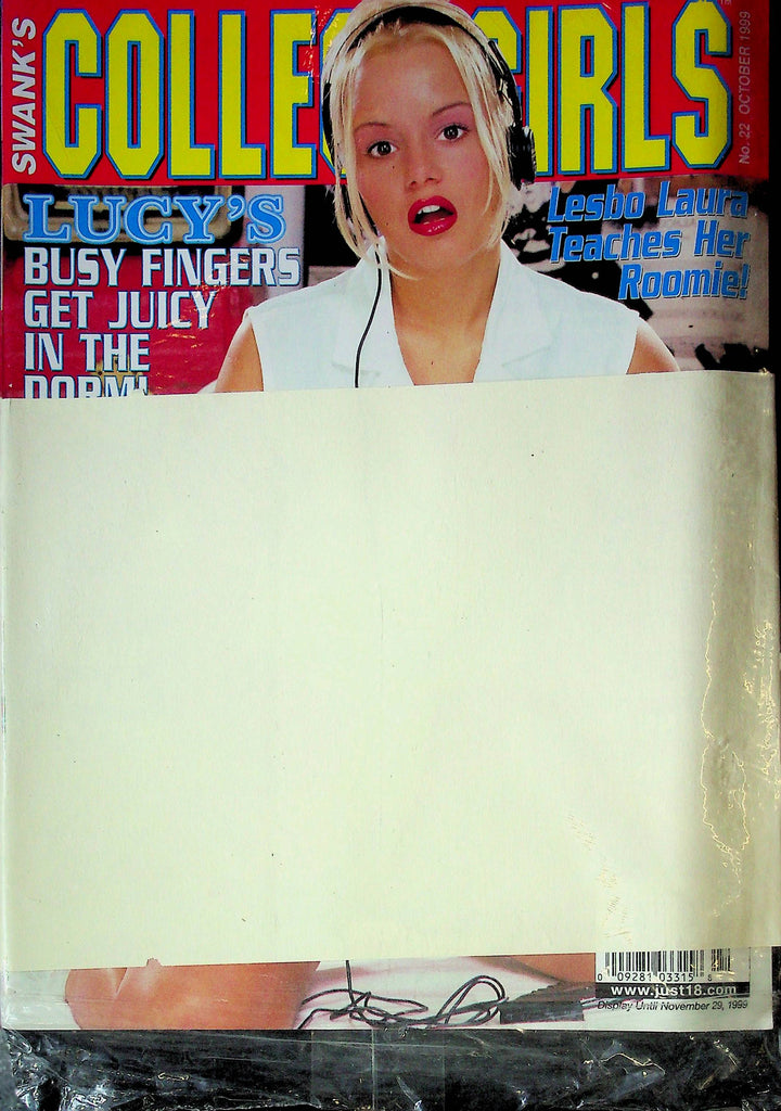 Swank's College Girls Magazine Lucky #22 October 1999 SEALED 122623RP