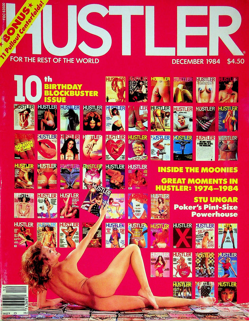 Hustler Magazine 10th Birthday Issue December 1984 111323RP