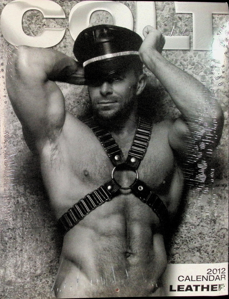 Colt Studio Leather 2012 Wall Calendar Gay Man BIG Hunky Buff Men 041326AMP