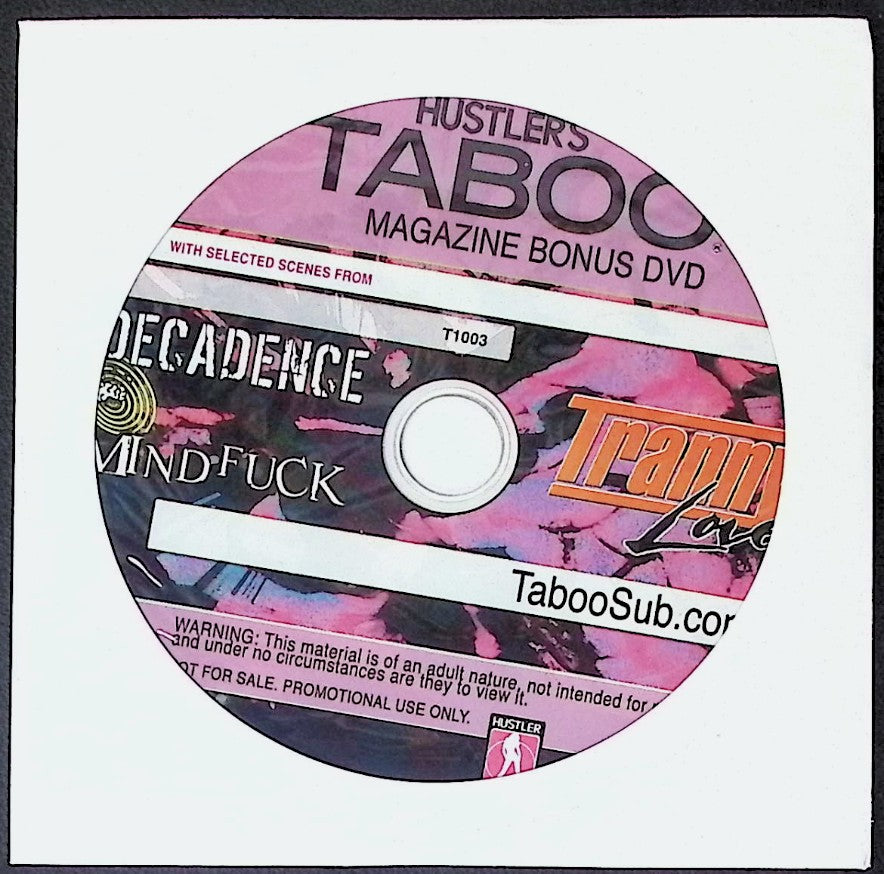 Hustler Presents Taboo Magazine Bonus DVD #T1003 022026AKDVD-D57