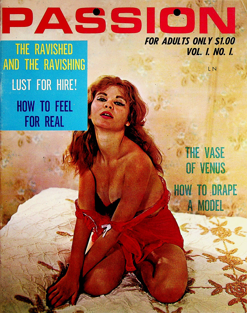 Passion Magazine  The Ravished And The Ravishing  vol.1 #1  1962      072823lm-p2