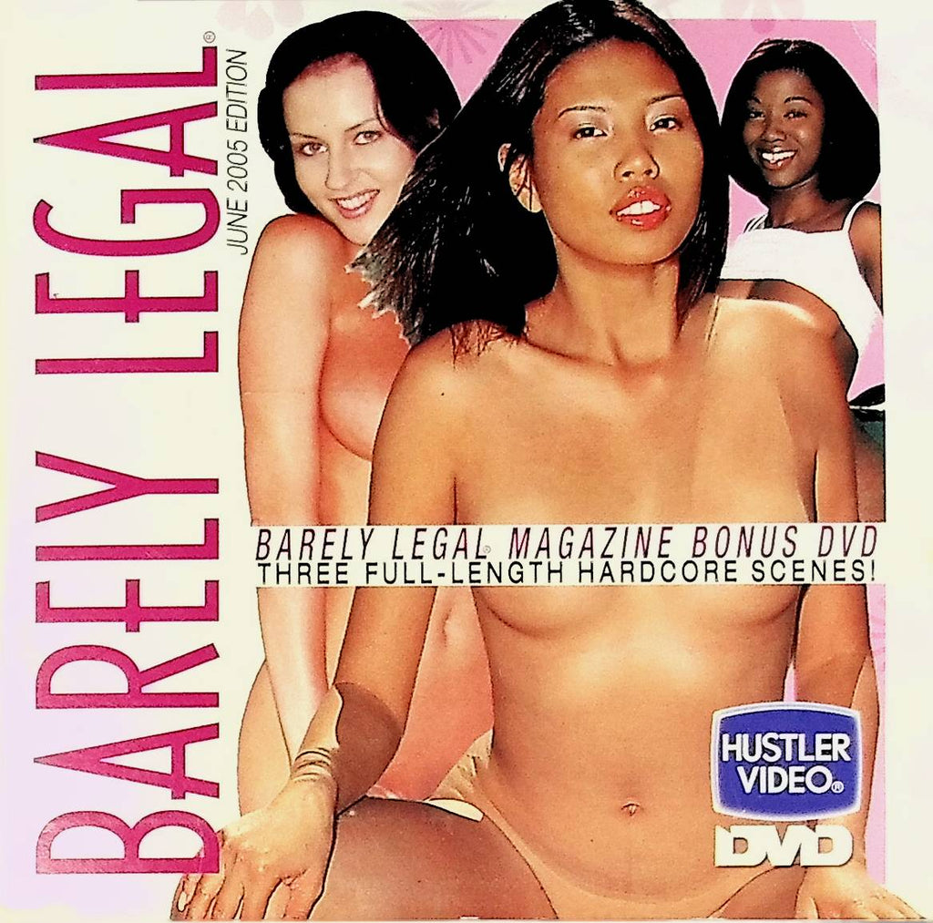 Barely Legal June 2005 Edition DVD Magazine Bonus DVD 3 Scenes Hustler 051624tsdvdb36