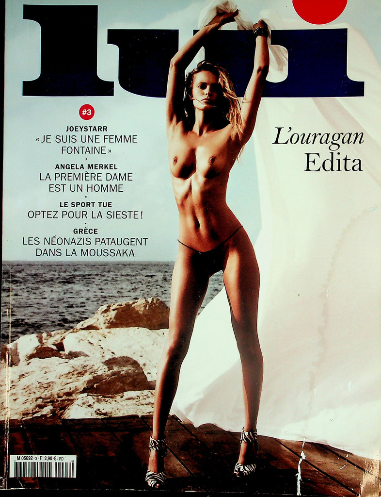 Lui French International Magazine  L'ouragan Edita / Joeystarr / Angela Merkel  #3  December 2013  031026lmp