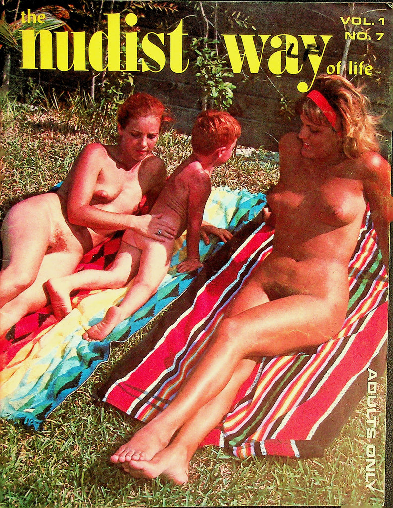 The Nudist Way Of Life Magazine Sun Worshipers  vol.1 #7 1960's  080126lmp-GSC