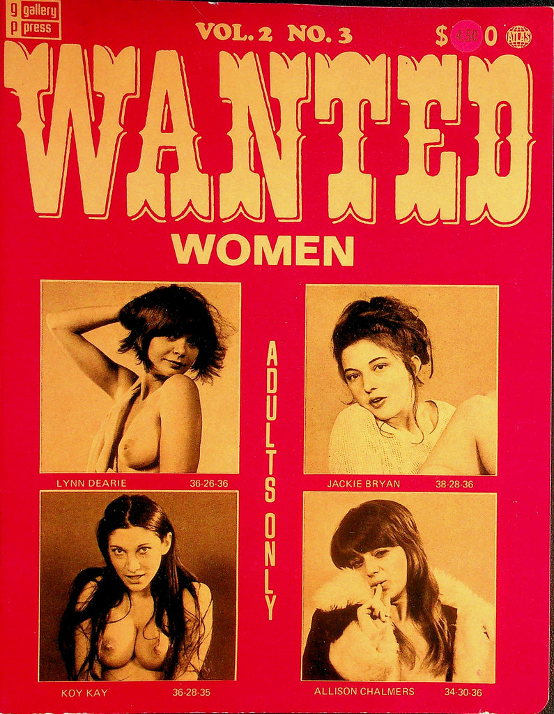 Wanted Women Magazine  Wanted For Teasing, Vamping, Seduction & Lesbian Masochism vol.2 #3 June 1973    082626lmp-GSC