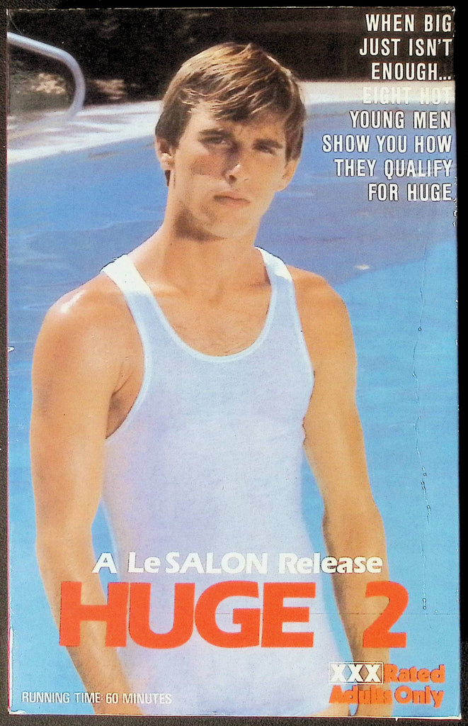 Huge 2 Le Salon Inc. Lee Ryder Mike Stoker Gay VHS 1993 092724JKVHS
