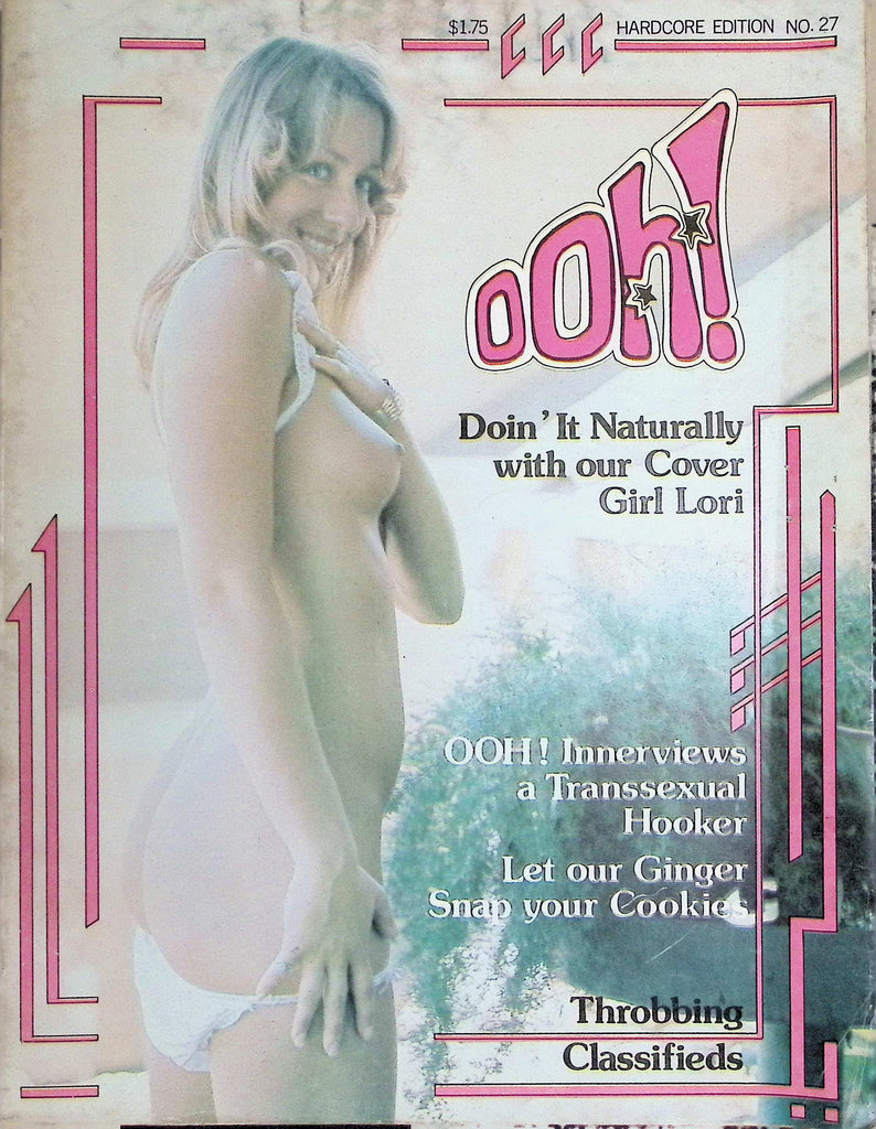 Ooh Magazine Hardcore Edition #27 Interviews with Transsexual Hooker 1970s  091926LLP2
