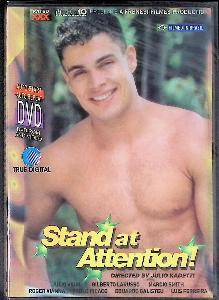 Stand at Attention ft. Julio Vidal, Gilberto Larusso, Marcio Smith Gay DVD Blue Jay 110325AKDVD