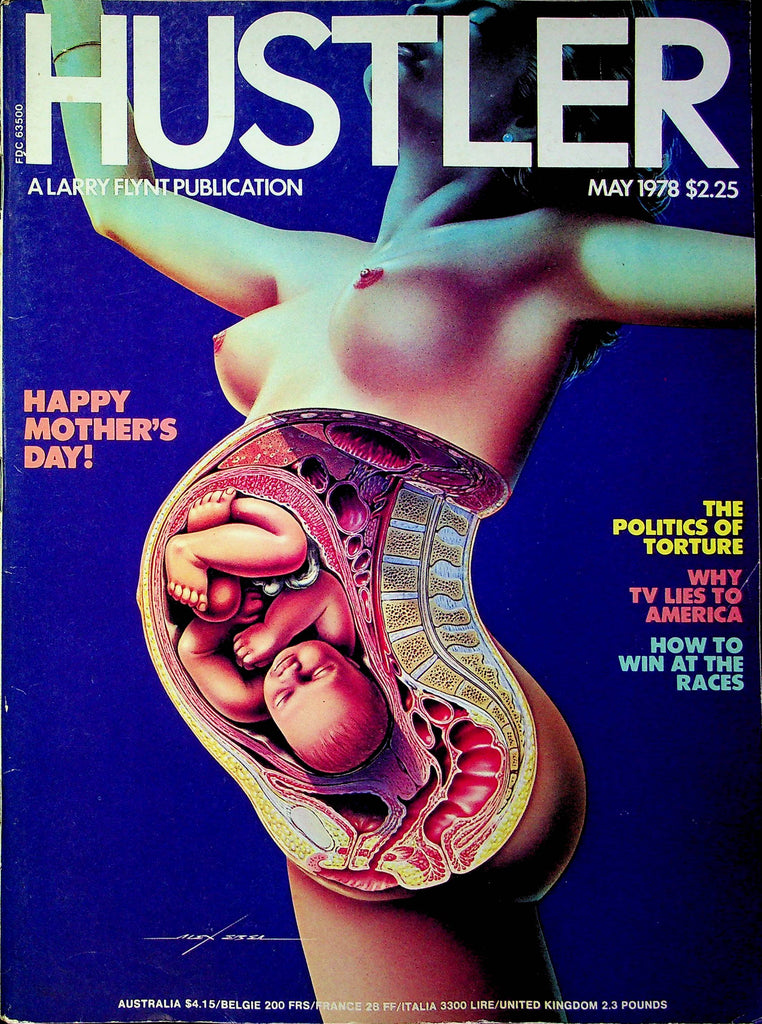 Hustler Magazine Mother's Day Issue & Politics Of Torture May 1978 062623RP