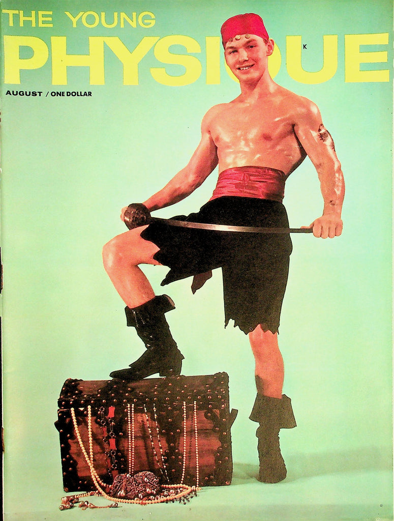 The Young Physique 18+ Men's Gay Interest Magazine  Coverguy Bob Foxx  August 1962 102426lmp-GSC