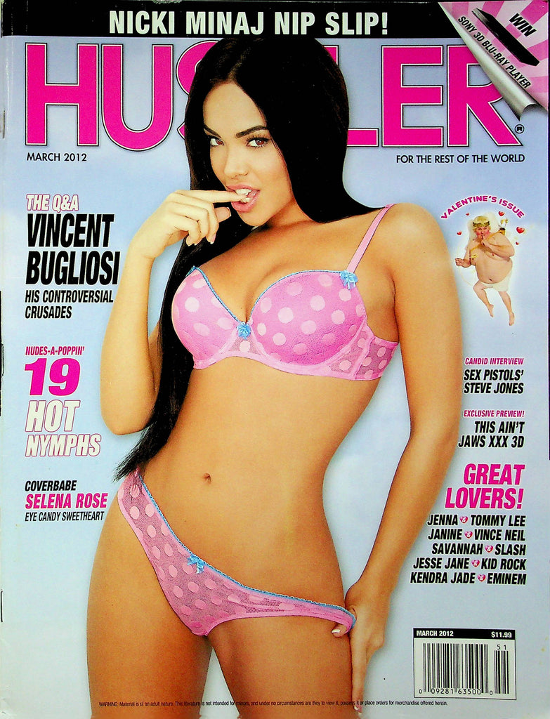 Hustler Magazine Selena Rose & Steve Jones March 2012 073123RP