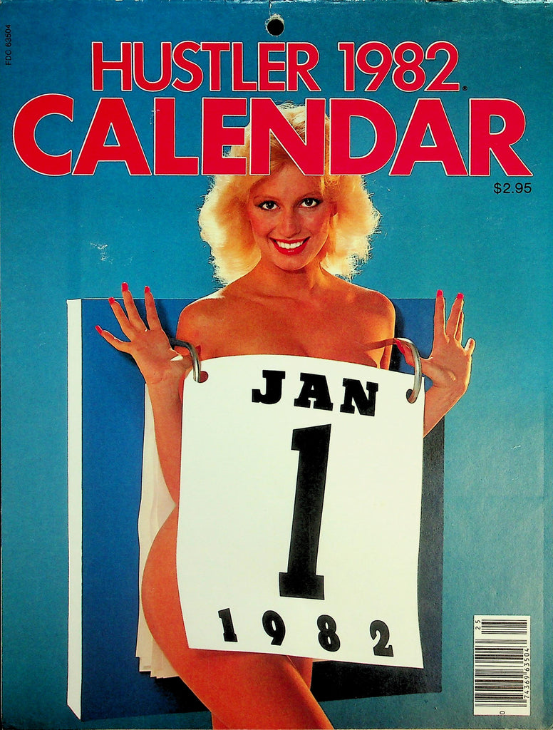 Hustler 1982 Calendar  Beautiful Hustler Girls Spread!    073126lmp-GSC