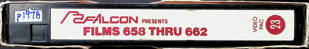 Films 658 thru 662 1978 Falcon Gay Male VHS 100124AMPVHS