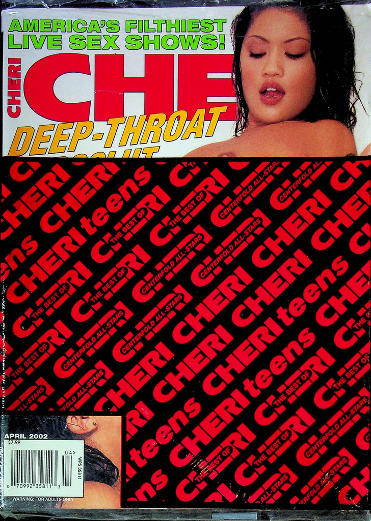 Cheri Magazine Deep Throat Slut April 2002 SEALED 011224RP2