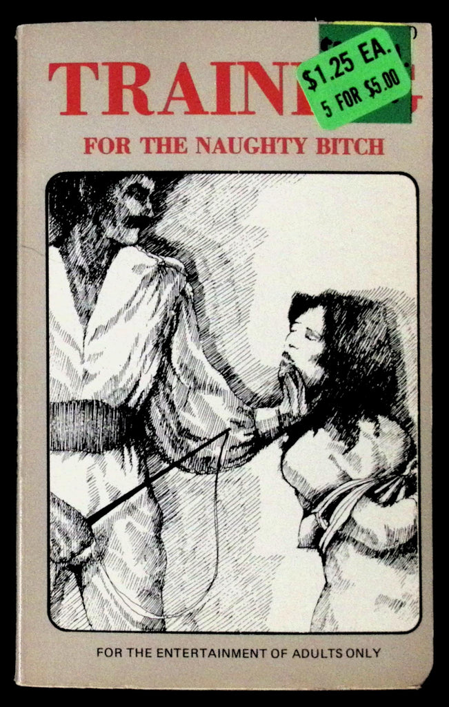 Training for the Naughty Bitch by The Erotic Reader ER 105 Adult Paperback Book 080626VFP-15