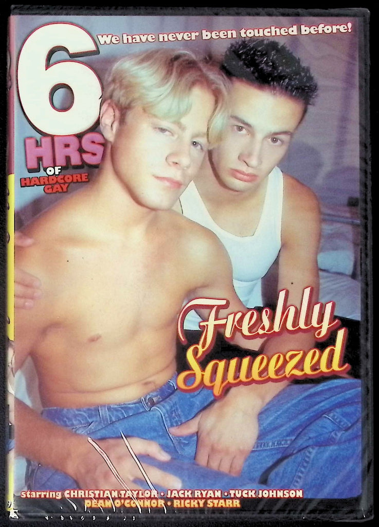 Freshly Squeezed w/ Christian Taylor, Jack Ryan, Tuck Johnson, Dean O'Connor 6 Hour Gay DVD Sunshine Films Blue Men 092325AKDVD