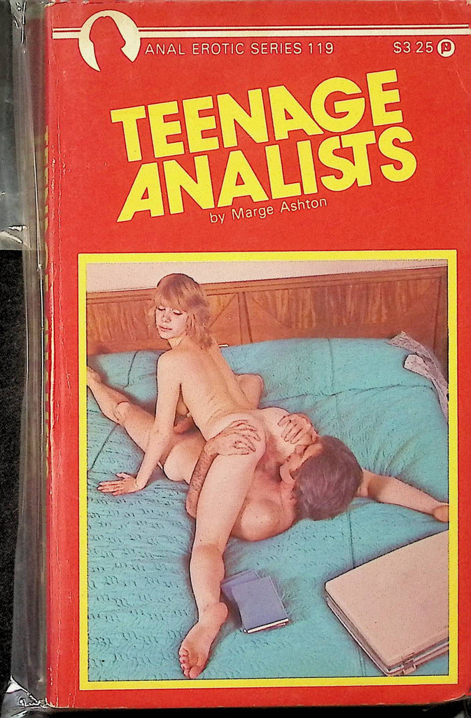 18+ Teenage Analists by Marge Ashton AES119 1980s Anal Erotic Series Adult Paperback Novel -112024AMP