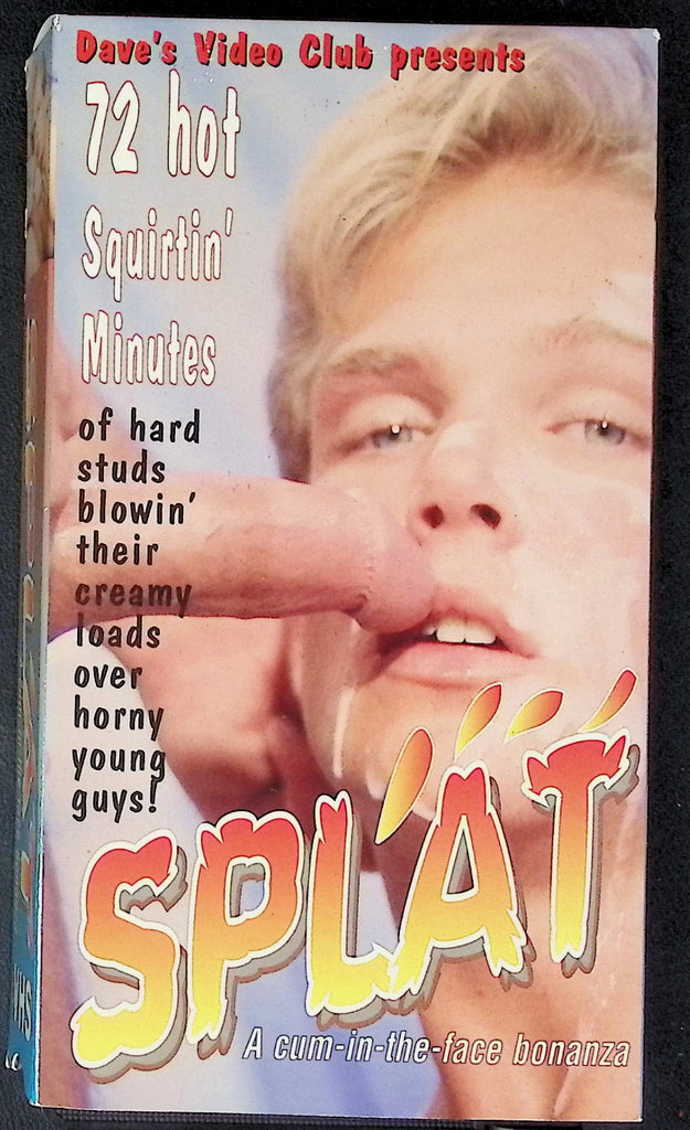SPLAT Justin Gary Jim Gay VHS Dave's Video Club 032426AKVHS3
