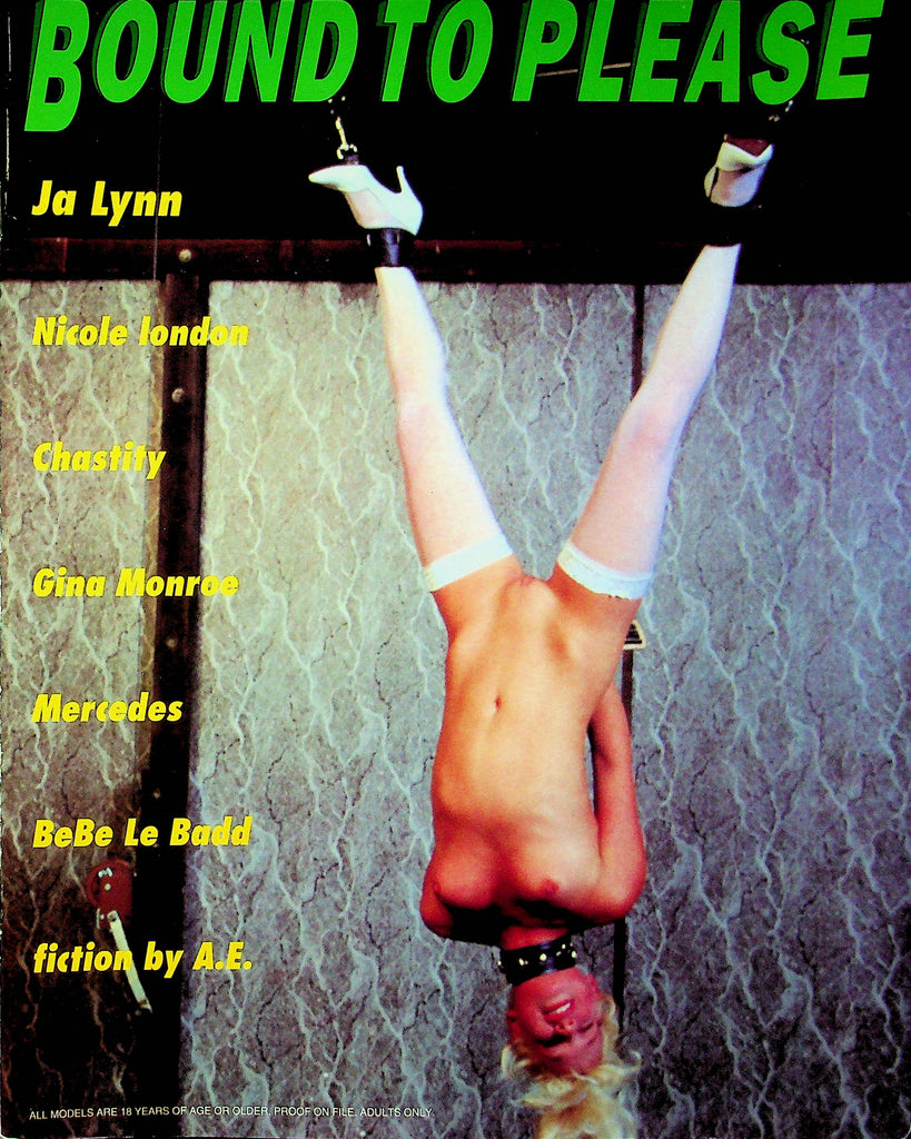 Bound To Please Magazine Ja Lynn & Nicole London & Gina Monroe Vol.5 No.9 March 1994 062323RP