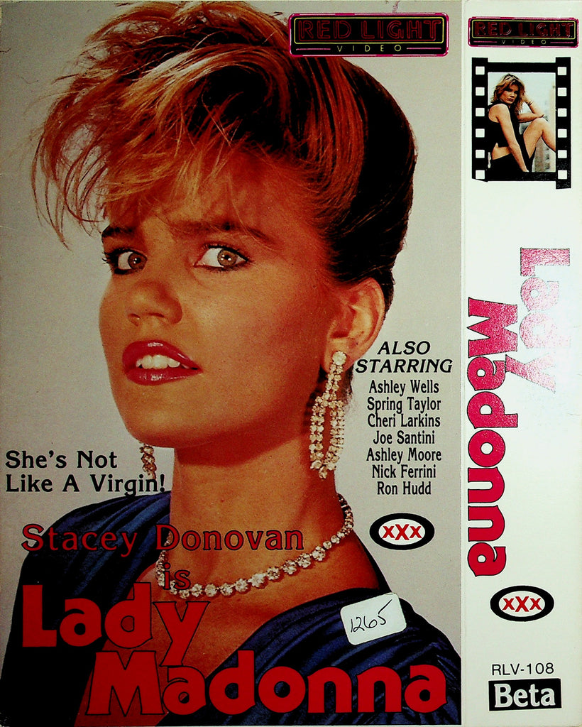 Lady Madonna Stacey Donovan Ashley Wells Spring Taylor Adult VHS Red Light 050526NAVHS2-8