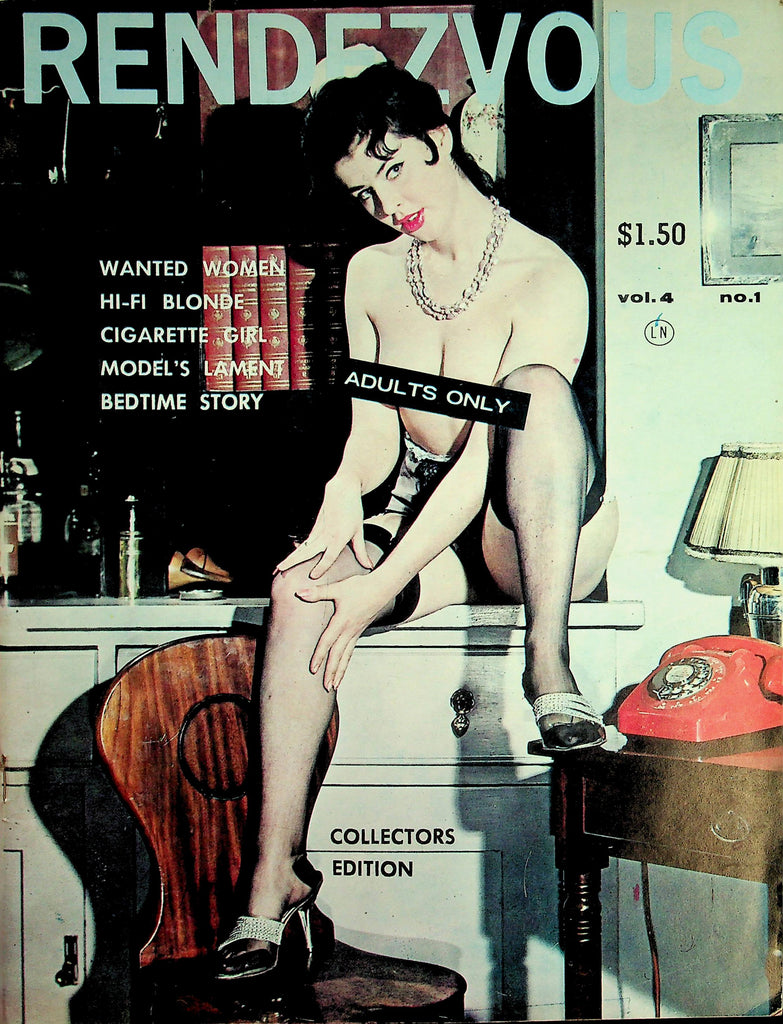 Rendezous Magazine  Wanted Women / Hi-Fi Blonde  vol.4 #1 1964 Collector Edition   092926lmp-GSC