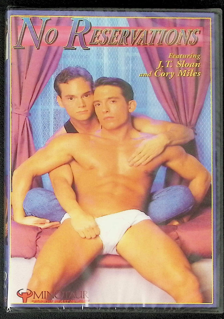 No Reservations w/ JT Sloan, Cory Miles, Mike Lamas, Gay Adult DVD Cab Video Minotaur 082925AKDVD