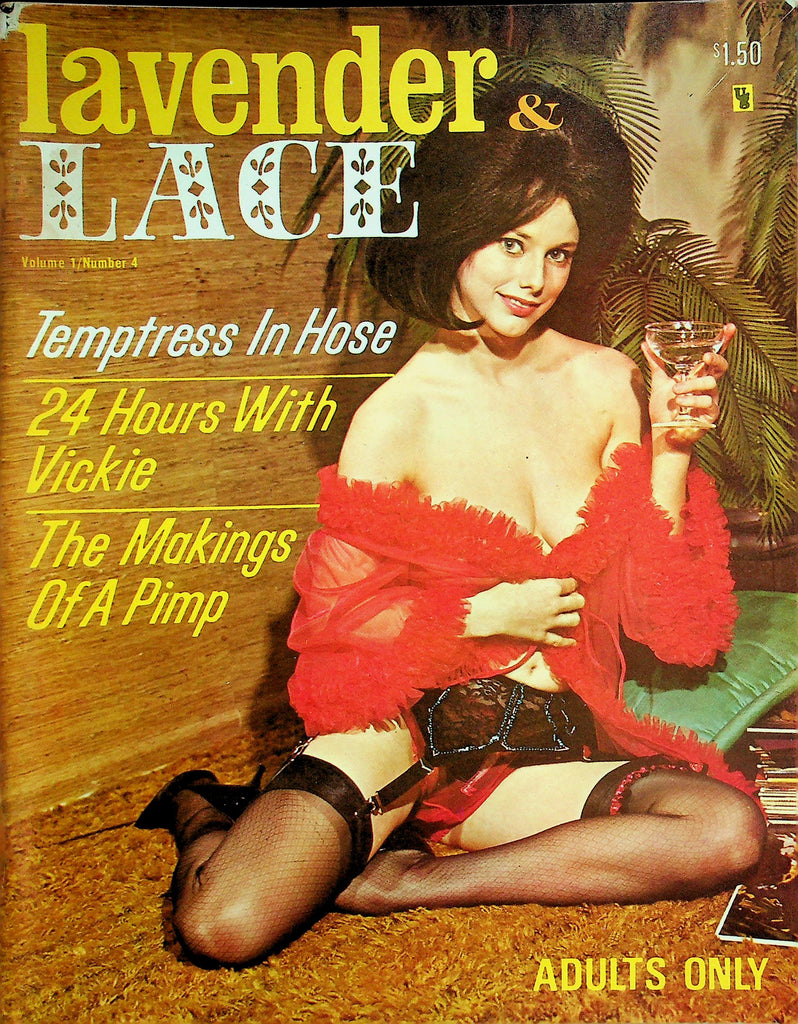 Lavender Lace Magazine  Temptress In Hose / 24 Hours With Vickie  vol.1 #4   1966  060126lmp-GSC