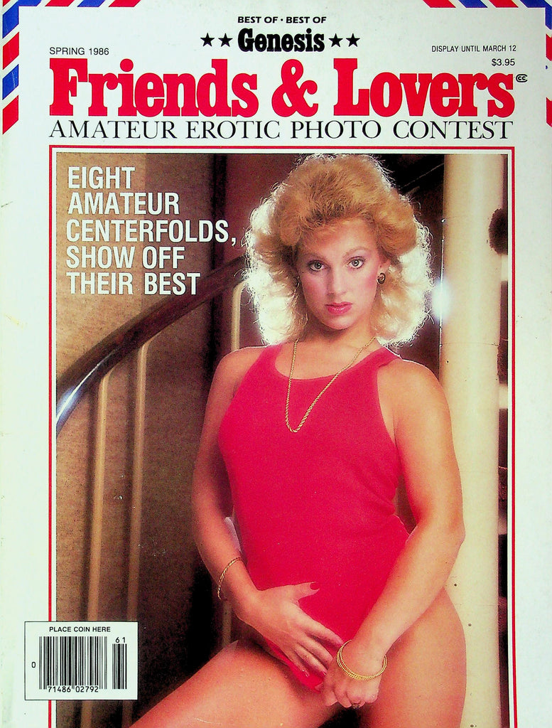 Genesis Friends & Lovers Magazine Erotic Photo Contest Spring 1986 050325RP