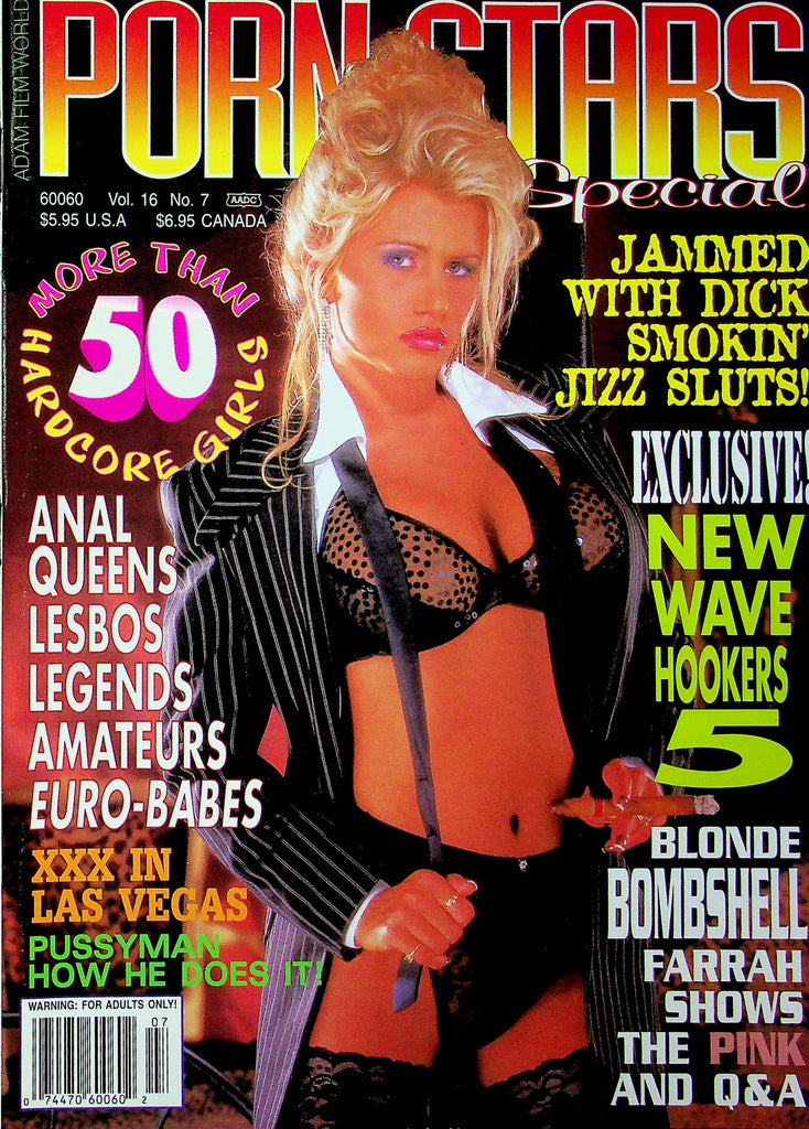 Adam Film World Porn Stars Special Magazine New Wave Hookers 5 / Covergirl Farrah   vol.16   022326lmp  #7  1997