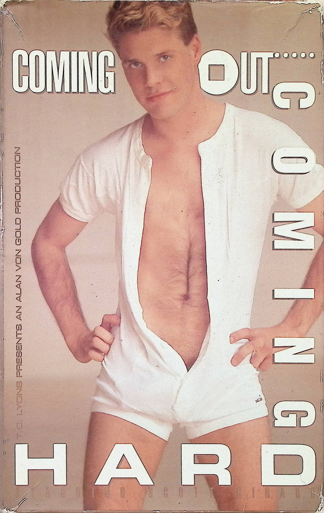 Coming Out Coming Hard TC Lyons Alan Von Gold 1991Scott Girard Gay Male VHS 091924AMPVHS