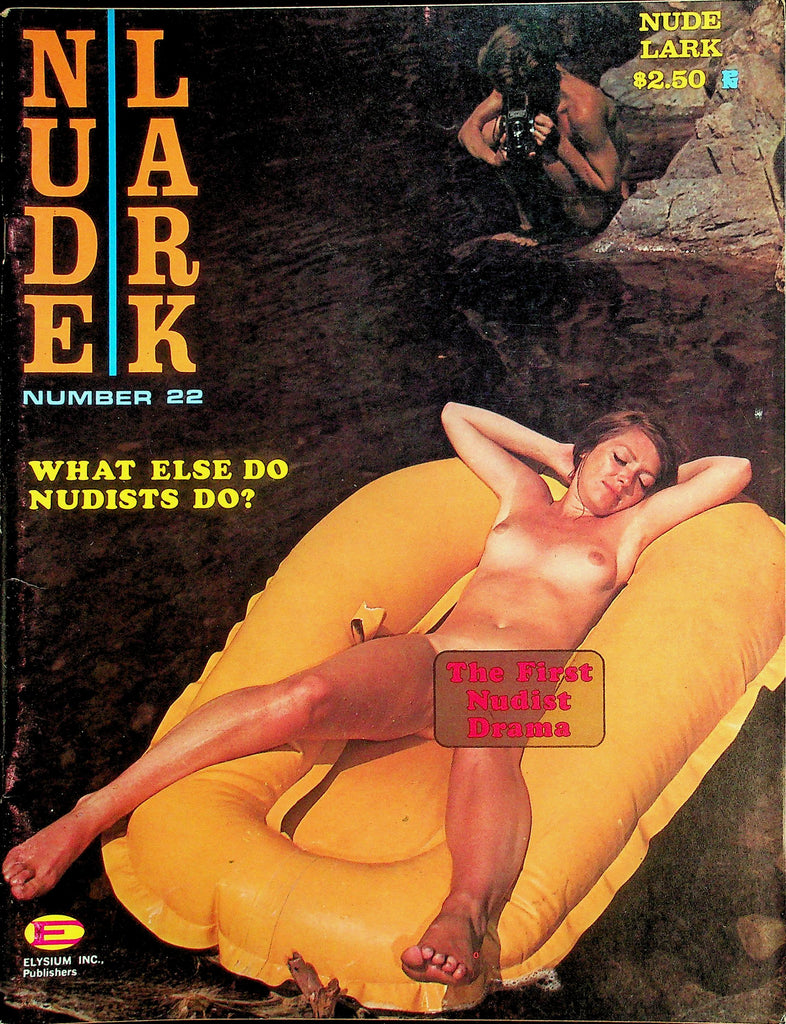 Nude Lark Nudist Magazine   What Else Do Nudist Do? / The First Nudist Drama  #22 1960's   071026lmp-GSC
